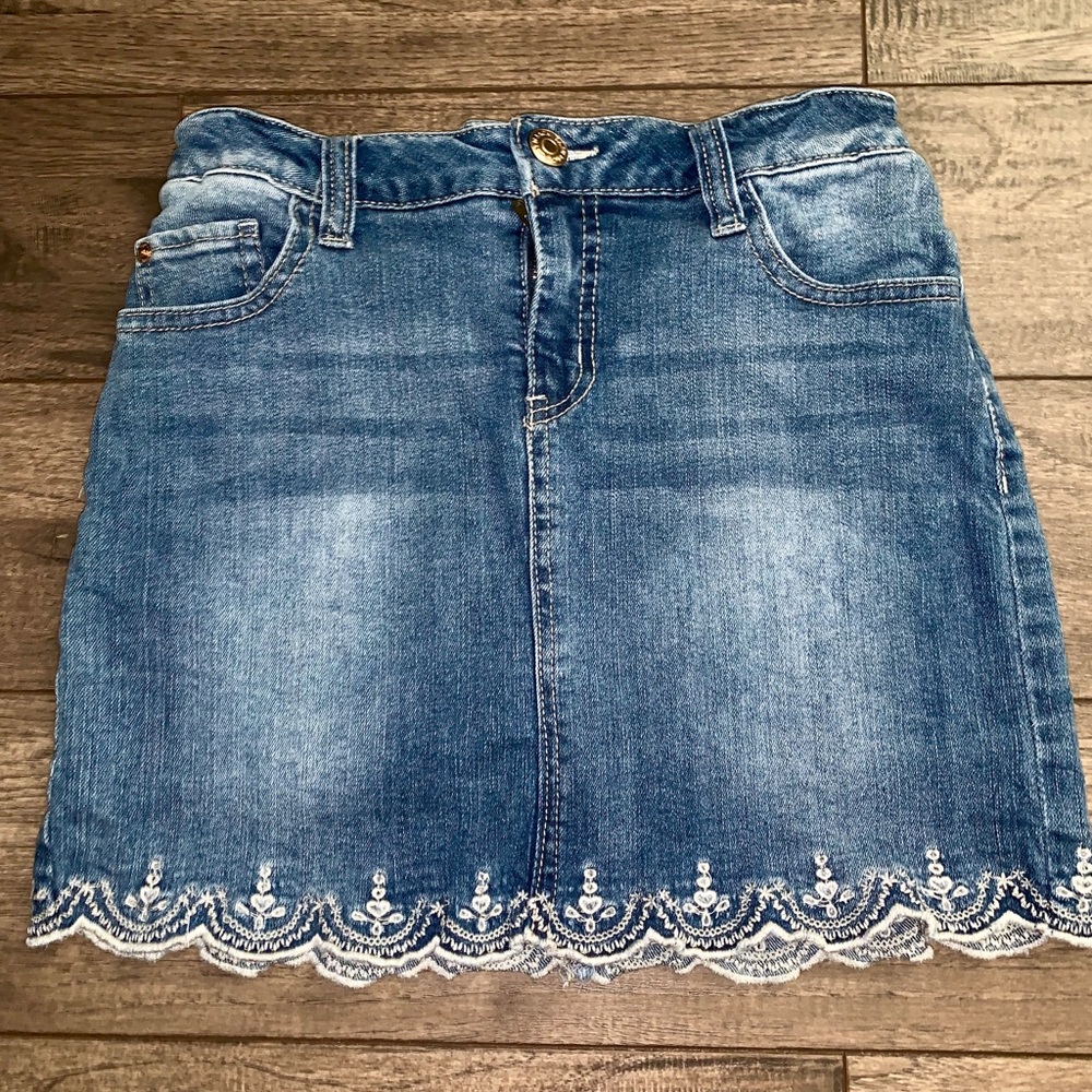 Girls Denim Skirt
